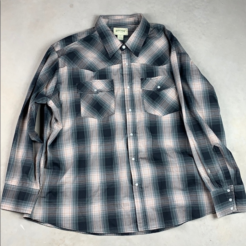 Rustic Ridge Cowboy Shirt 3XL
